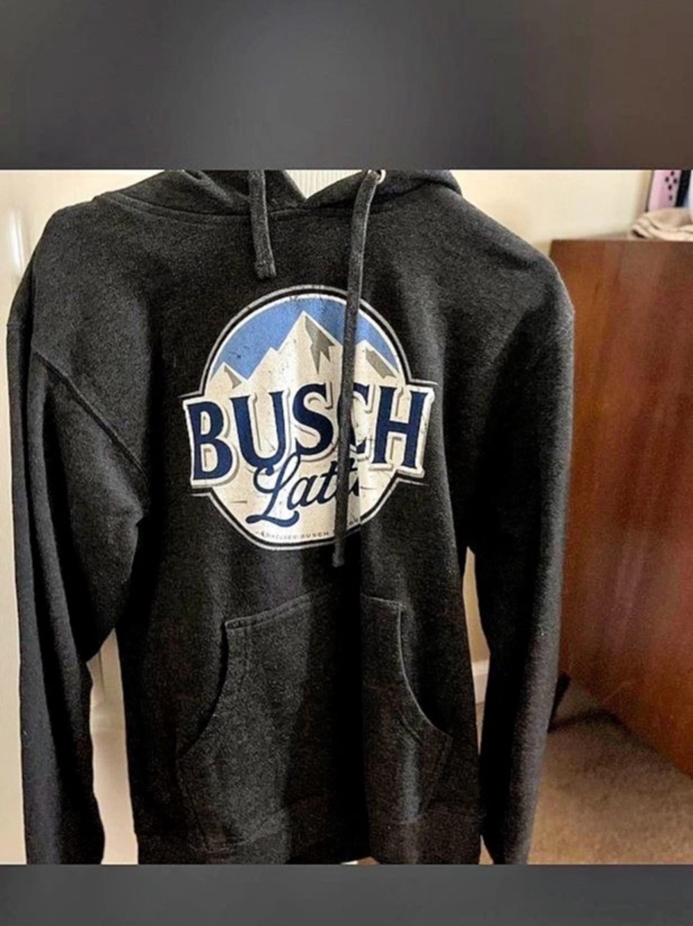 Abercrombie & Fitch Graphic Hoodie grey Size Small